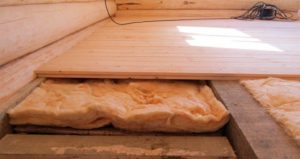 Виды и устройство полов в деревянном доме