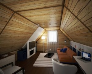 Внутренняя отделка мансарды – делаем уютную комнату