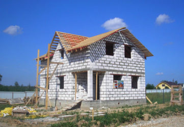 Строительство частного дома из газобетона