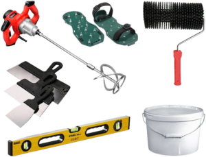 Инструменты и материалы для наливного пола
