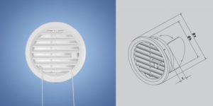 Вентиляционная решетка с обратным клапаном – устройство, работа, монтаж и правильный выбор
