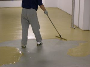 Финишные покрытия для бетонного пола