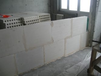 Блоки для строительства межкомнатных стен