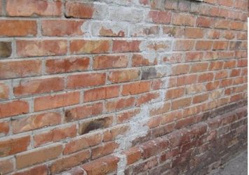 Заделка трещин в кирпичных стенах цементным раствором
